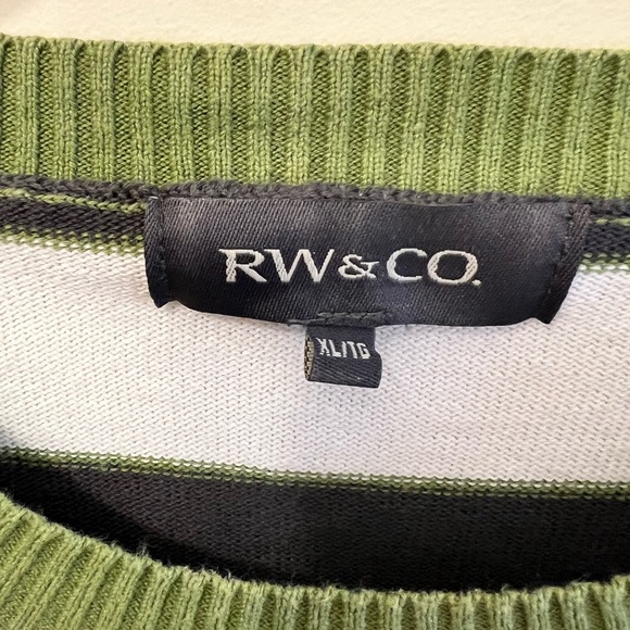 RW & Co Men’s striped Sweater - XL - Picture 3 of 5